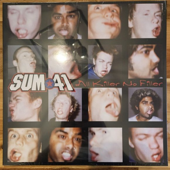 Sum 41 All Killer No Filler LP ~ Ltd Ed Color-In-Color Vinyl ~ Brand New! - Picture 2 of 3